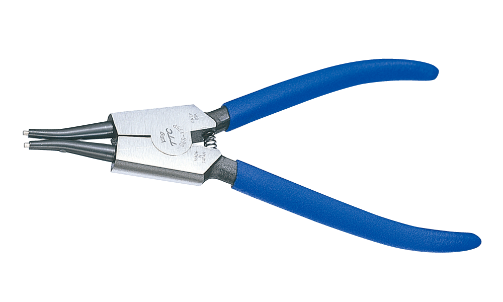 SES-125P/175P/230P/300P Snap Ring Pliers Straight-Jaw for External  Rings：：：Tsunoda Co., Ltd.：：：