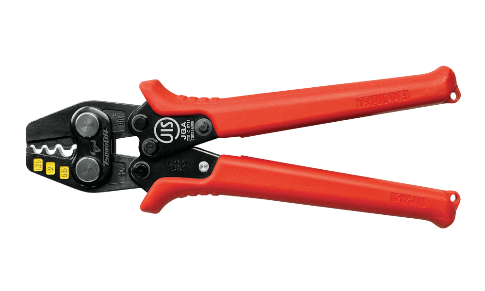 Non insulated terminal crimping tool
